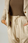 Oatmeal Cable Lounge Pant