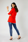 Red Ponte Zippy Blazer