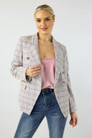 Lilac Tweed Sisca Blazer