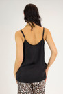 Black Seta Lily Cami