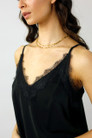 Black Soft Touch Lace Cami