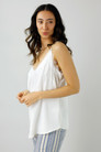 Ivory Soft Touch Basic Lace Cami