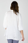 White Silky Tunic Shirt