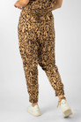 Tan Animal Silky Cargo Pant