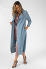 Duck Egg Euro Trench Coat