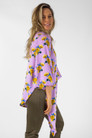 Lilac Floral Zhoush Shirt