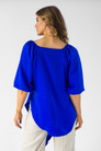 Cobalt Bustier Zhoush Shirt