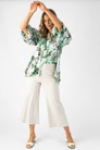 Mint Silky Tunic Shirt