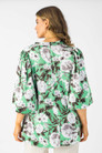 Mint Silky Tunic Shirt