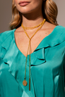 Gold Coin Chain Necklace Belt