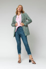 Pink Green Luna Blazer