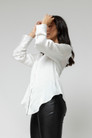 White Asana Silky Shirt