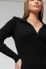 Black Knit Dress - FINAL SALE