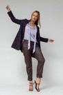 Plum Waxed Cargo Pant - SALE