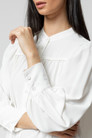 Ivory Gathered Shirt