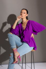 Purple Victoria Blouse