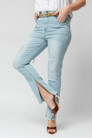 Light Denim Split Jeans  - FINAL SALE