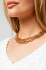 Gold G Style Chain Necklace