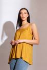 Mustard Lace Dobby Cami