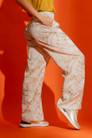 Ivory Leaf Vogue Pants