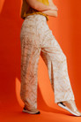 Ivory Leaf Vogue Pants