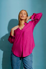 Dark Pink Femme Blogger Shirt