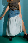 Mid Denim Nicole Skirt