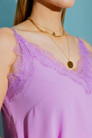 Lilac Lace Vee Cami