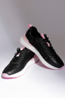 Pink/Black Sequin Sneaker
