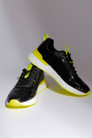 Neon/Black Sequin Sneaker