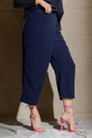 Navy Wrap Pants