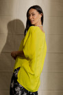 Yellow Silky Bondi Top