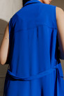 Cobalt Euro Longline Belted Vest