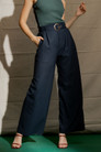 Navy Cleo Pant