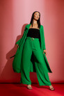 Green Euro Trench Coat