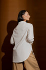 White Cotton Asana Shirt