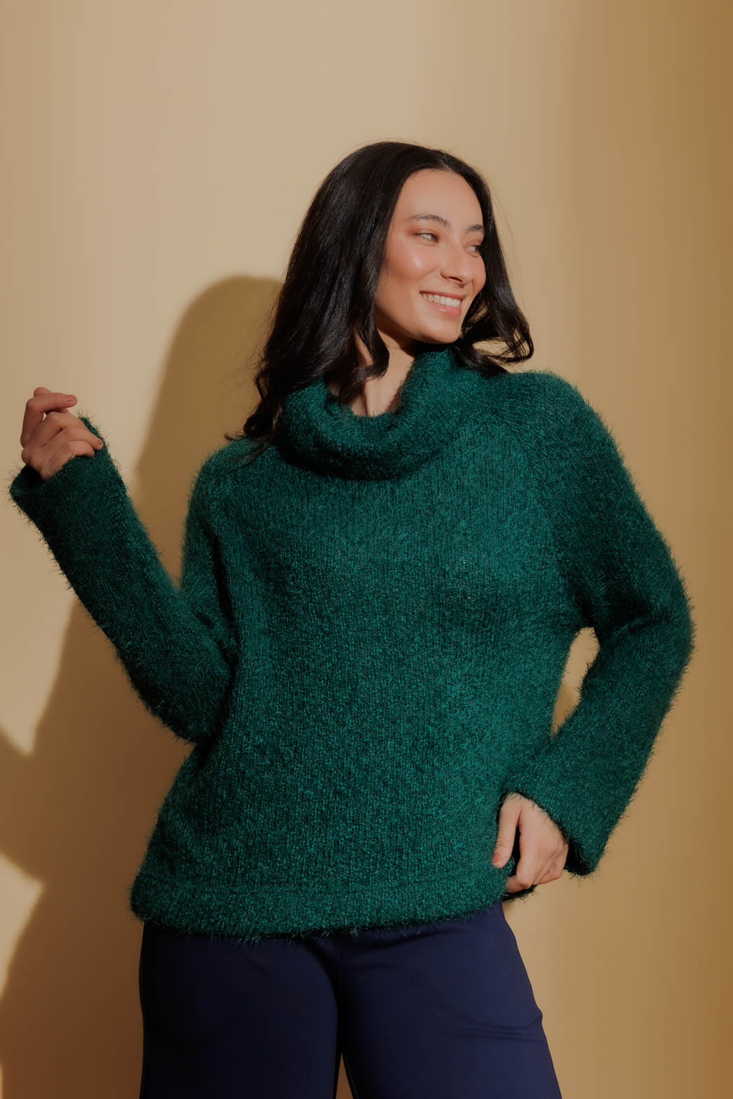 Roll Neck Jumper Oversize Jumpers Ladies Oversized Roll Neck