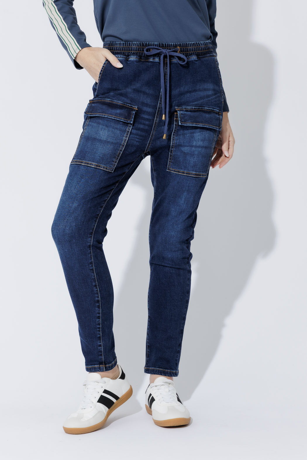 【YOURNUS】Ambition Rivet Cargo Denim DN-002-A-DENIM-ROUIL10445785.