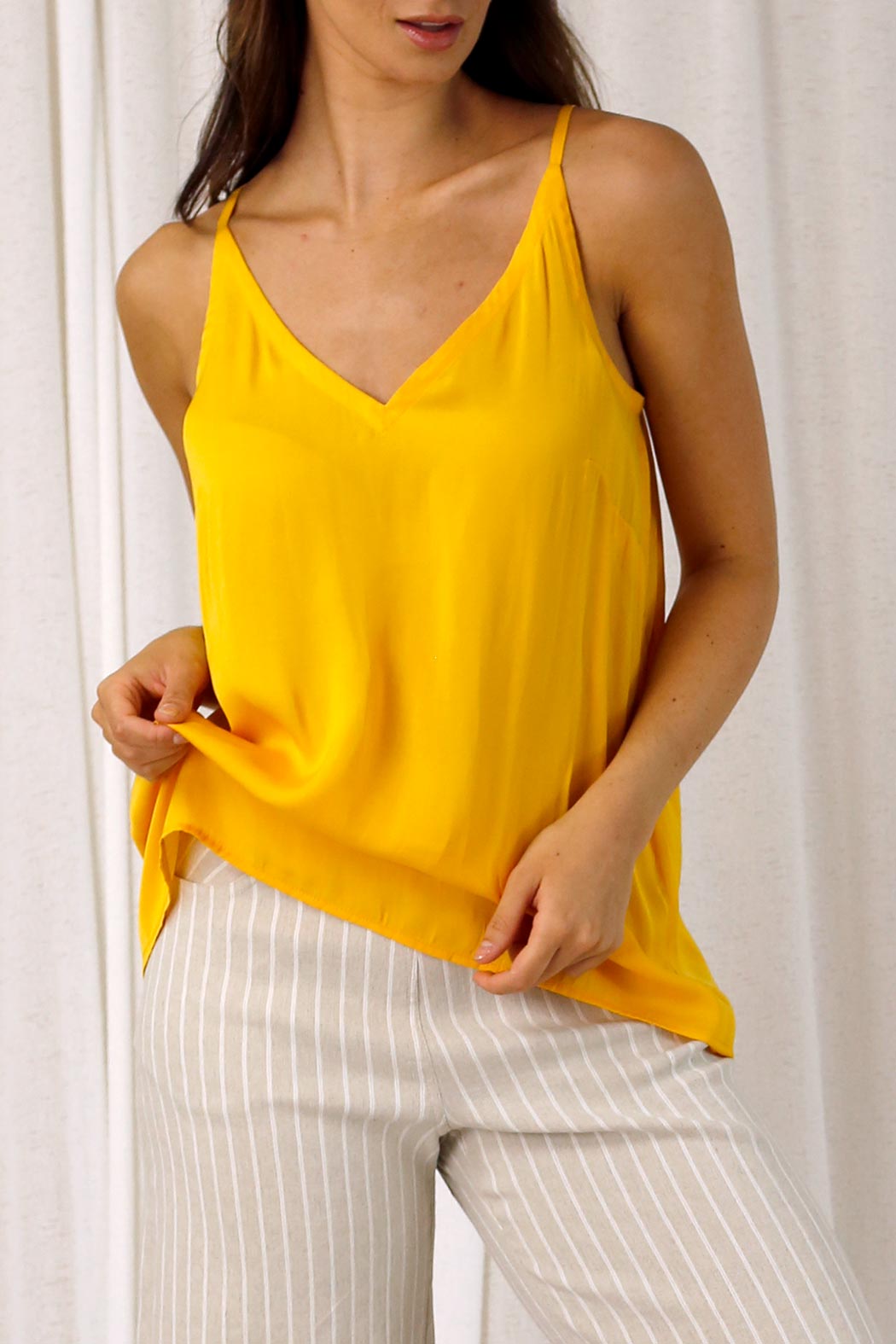 Yellow Seta Classic Cami - SALE - Motto