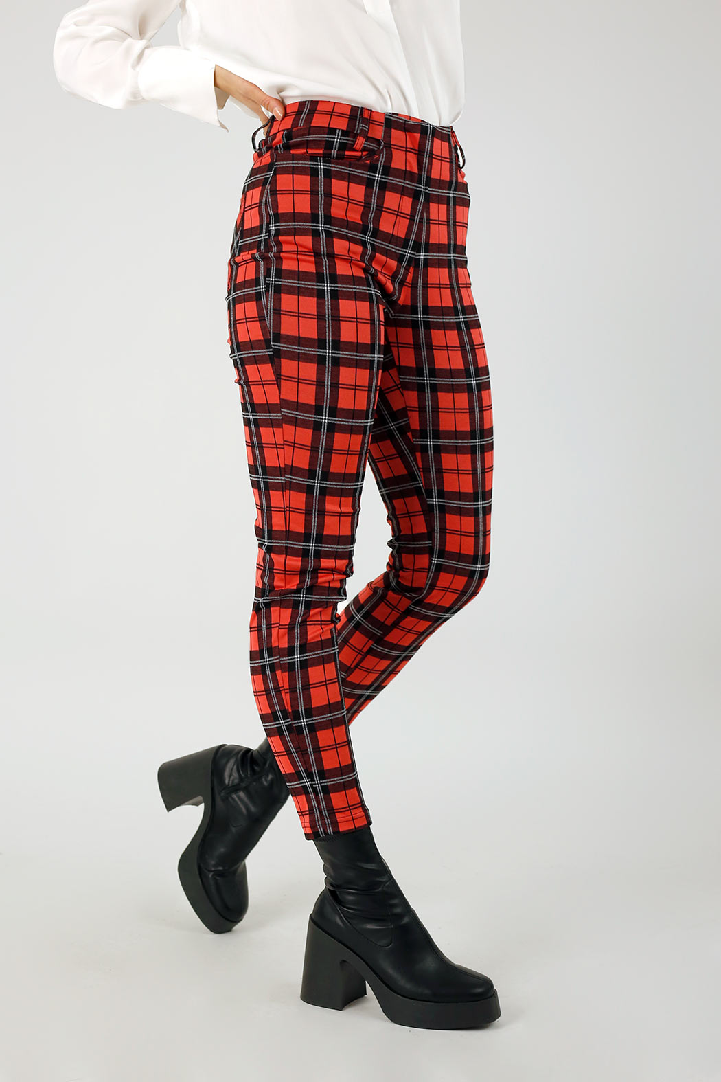 The Perfect Pants - Red Gingham