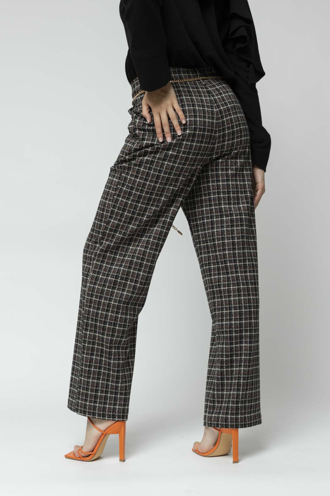 Prada Cropped Gingham Check Pants - Farfetch