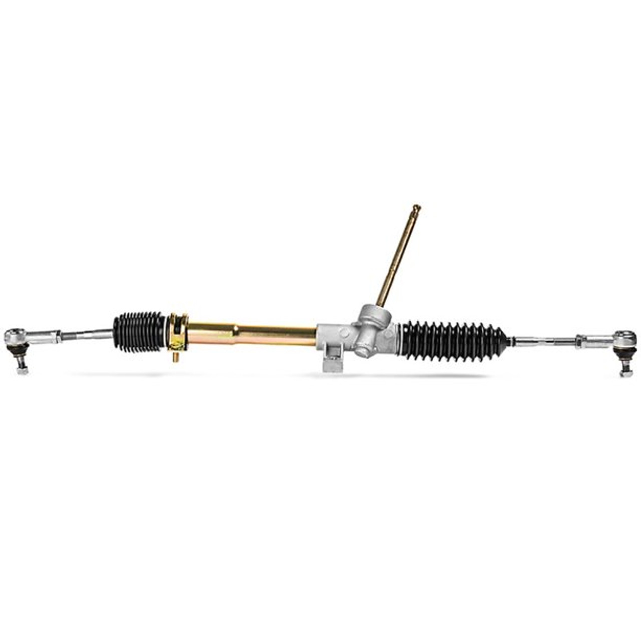 Rack And Pinion W/Tie Rod Ends John Deere Rsx 860 E Rsx 860 M Gator Am 145794と互換性のあるCaltric Polaris Ranger 400⁄EV Heavy Duty Right Rack⁄Pinion BlackBrass Tie Rod End  Kit by Moose