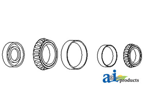 Wheel Bearing Kit, A-8A993