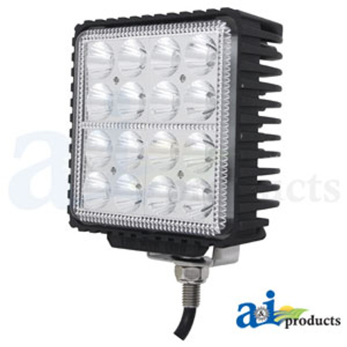 Work Lamp, LED, Trapezoid, Square