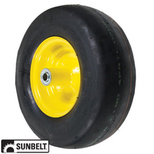 WHEEL-SMOOTH, 13X5X6, YELLOW, FP