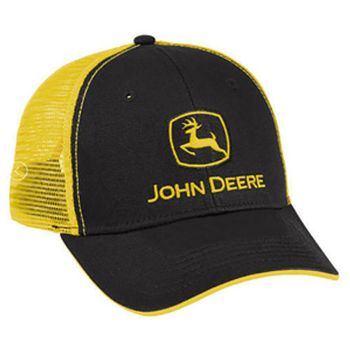 BLACK/YELLOW MESH CAP - LP69091