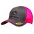 Kids Charcoal and Neon Pink Cap