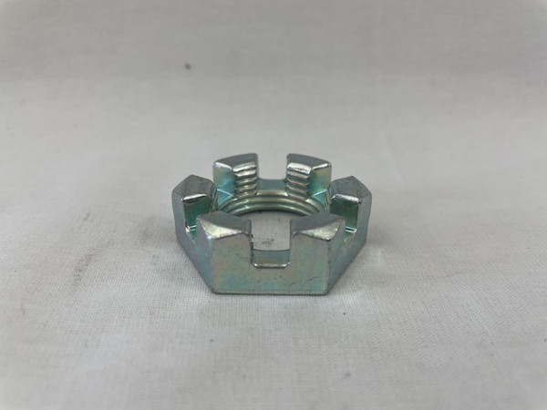 NUT, HEX SLOTTED 1"-14 ZN - A12188