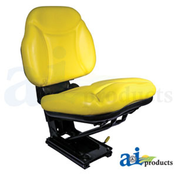 Seat Assembly w/ Suspension & Cushions, YLW