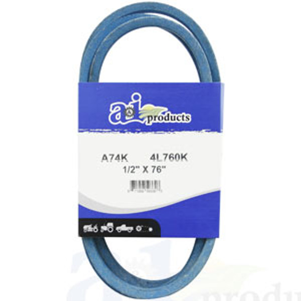 Aramid Blue V-Belt (1/2" X 76" )